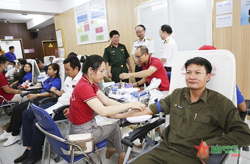 Tổng công ty Tân Cảng Sài Gòn tổ chức hiến máu tình nguyện